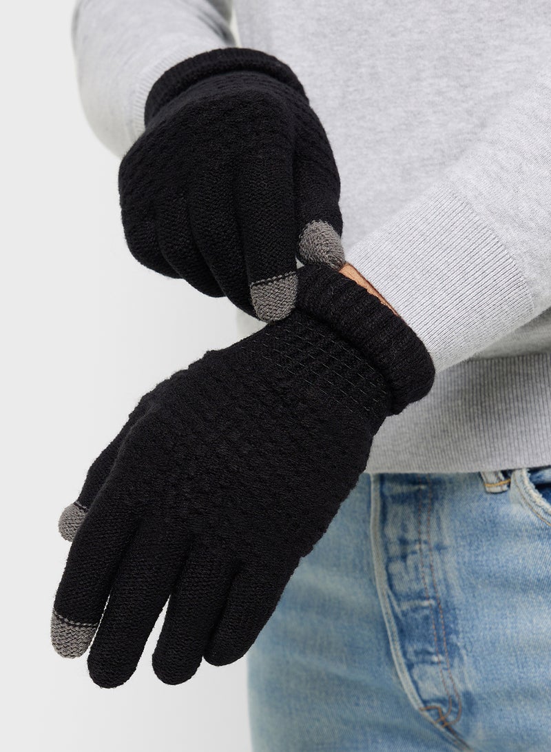 Seventy Five Knitted Touchscreen Gloves - Image 5