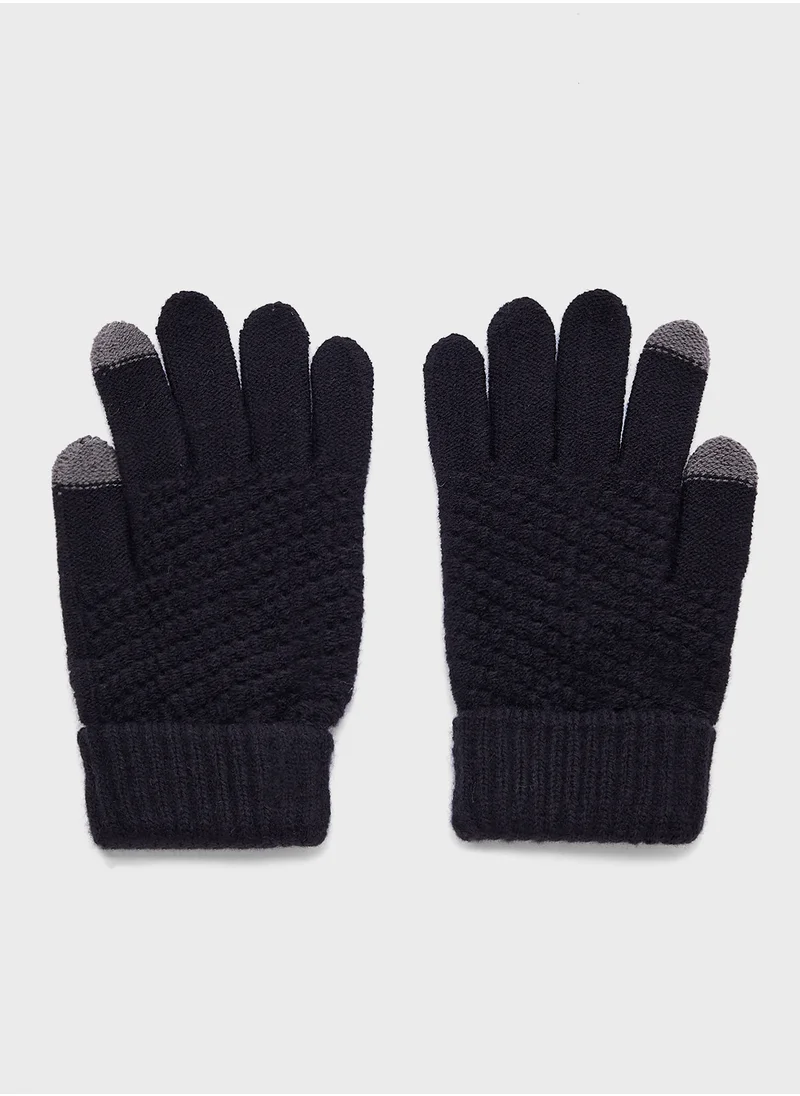 Seventy Five Knitted Touchscreen Gloves