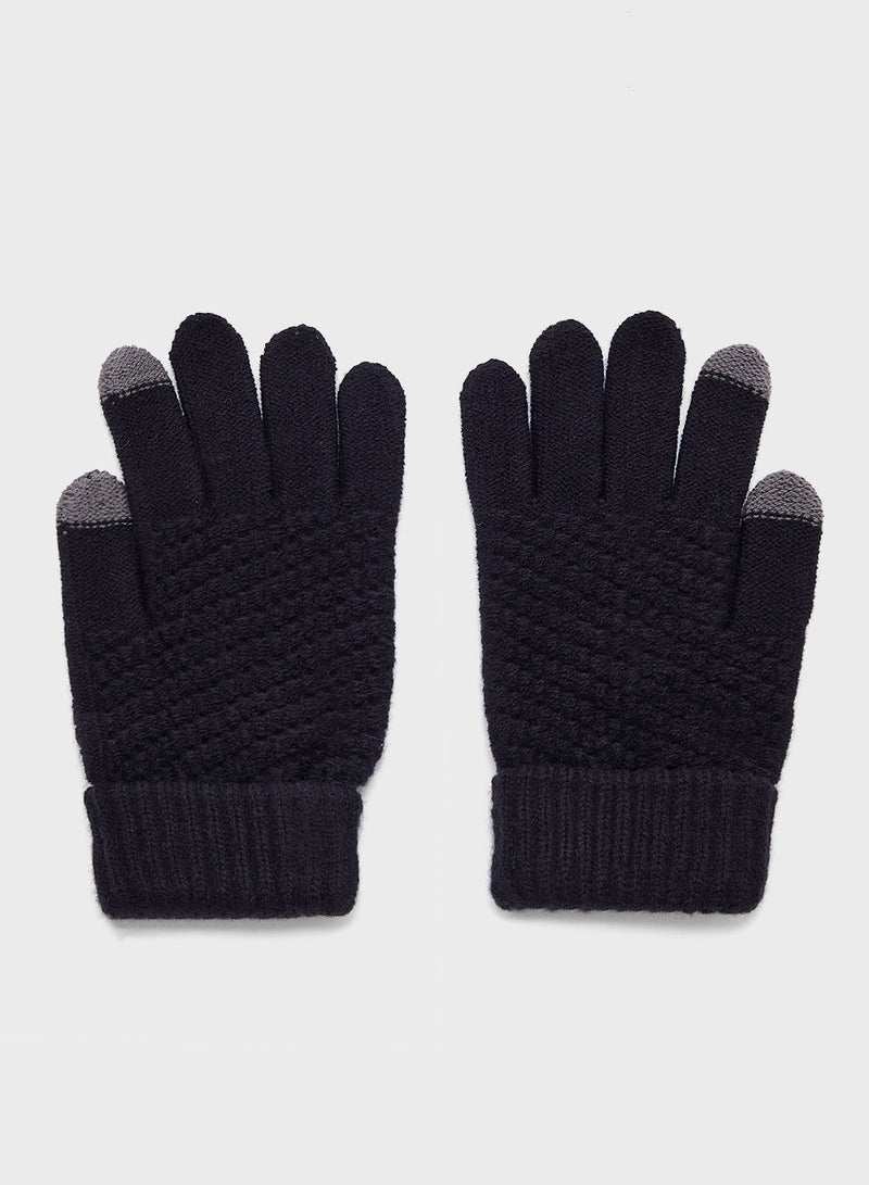 Seventy Five Knitted Touchscreen Gloves - Image 3