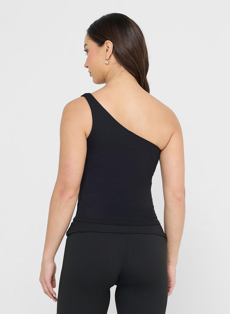 Ginger One Shoulder Seamless Top - Image 2