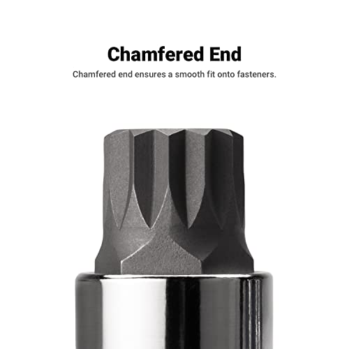 Capri Tools - CP30036 30036 12mm XZN Triple Square Bit Socket with 1/2-Inch Drive - Image 5