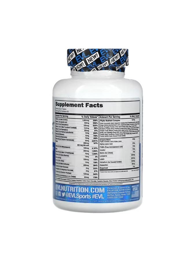 EVLUTION NUTRITION VitaMode High Performance Multivitamin 120 Tablets  - Image 2