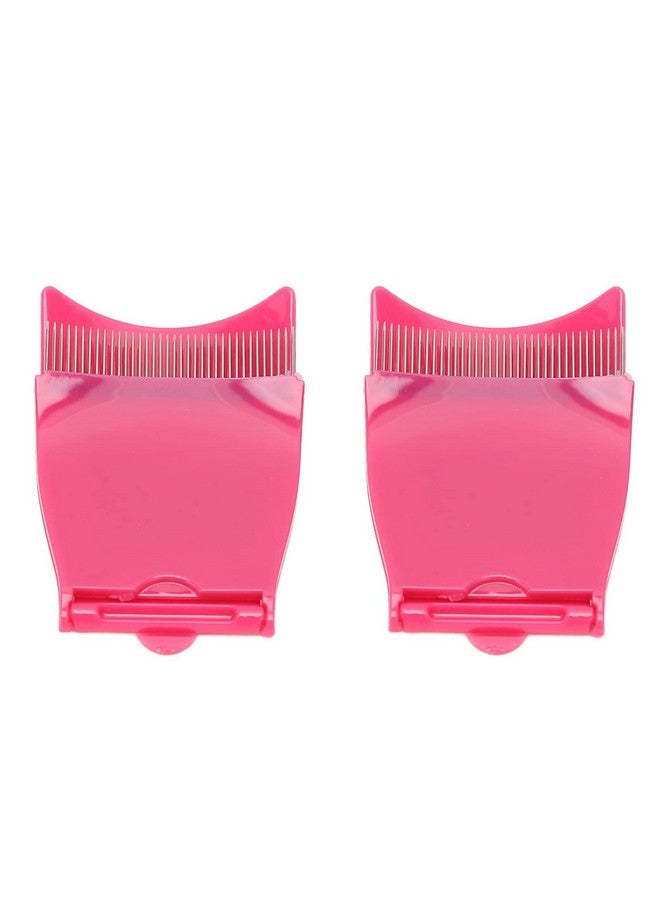 Sonew 2Pcs Folding Eye Lash Comb Eyelash Grooming Tool Portable Mini Travel Eyelash Separator For Home Or Beauty Makeup Salon - Image 1