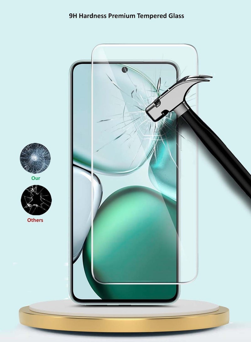 GMAX Honor X9c Smart 5G 2024 GMAX Premium Series Curved Edges 9H 2.5D Tempered Glass Screen Protector - Clear - Image 3