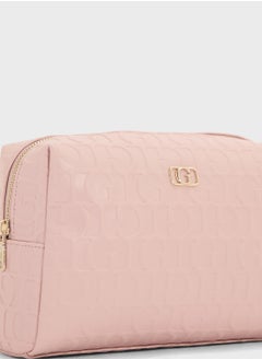 GUESS G Television Large Top Zip Wallet  - Image 4