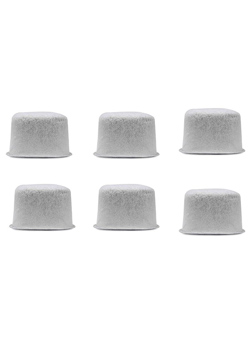 MIBRU 6-Piece Replacement Filter For Breville Coffee Machine White  - Image 2