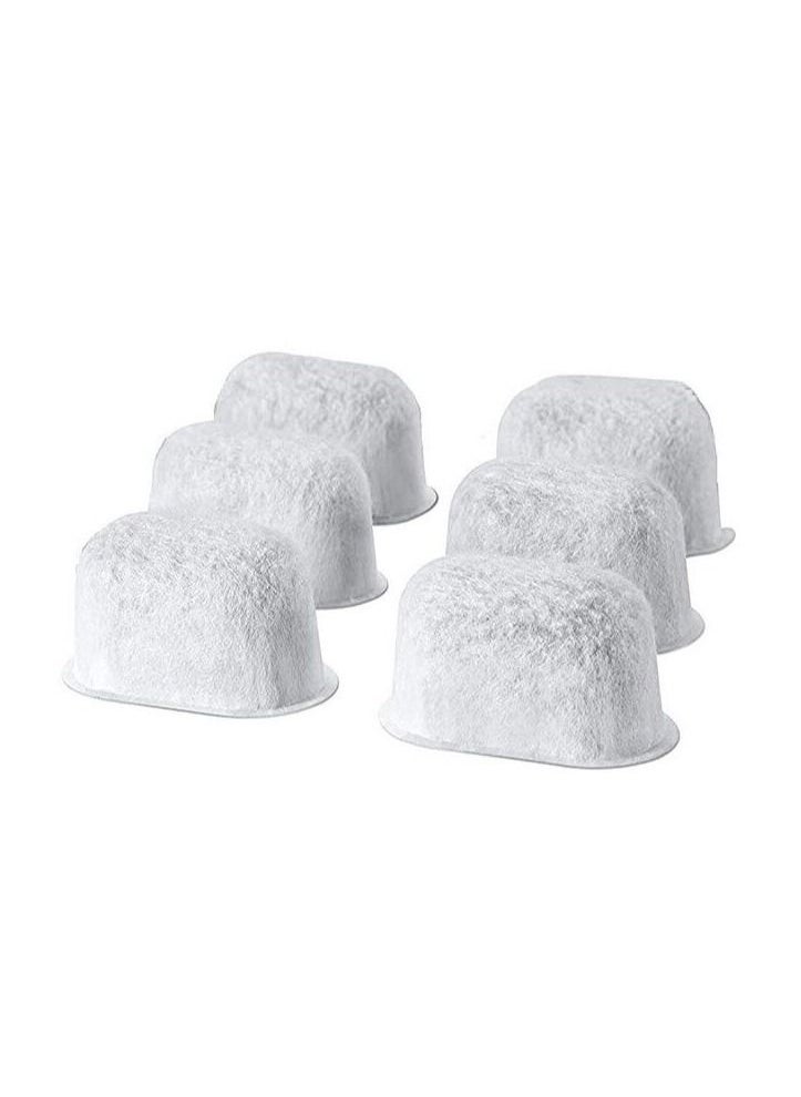 MIBRU 6-Piece Replacement Filter For Breville Coffee Machine White  - Image 3