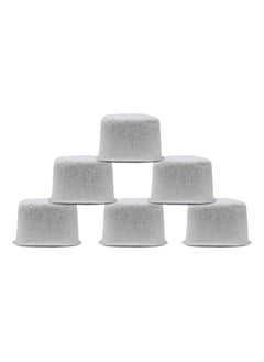 MIBRU 6-Piece Replacement Filter For Breville Coffee Machine White  - Image 1