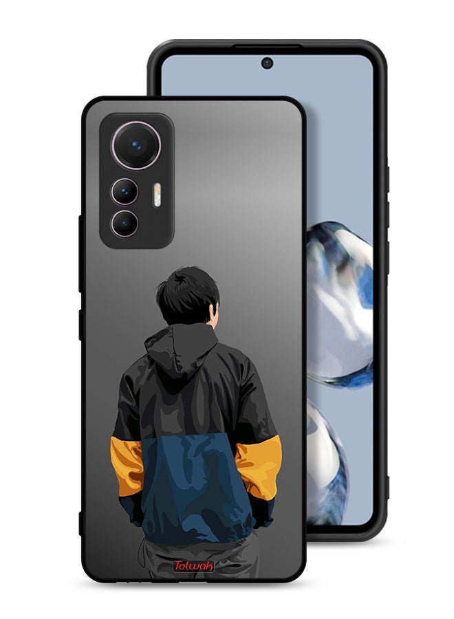 Tolwak Xiaomi 12 Lite Protective Case Cover Boy Portrait Art  - Image 1
