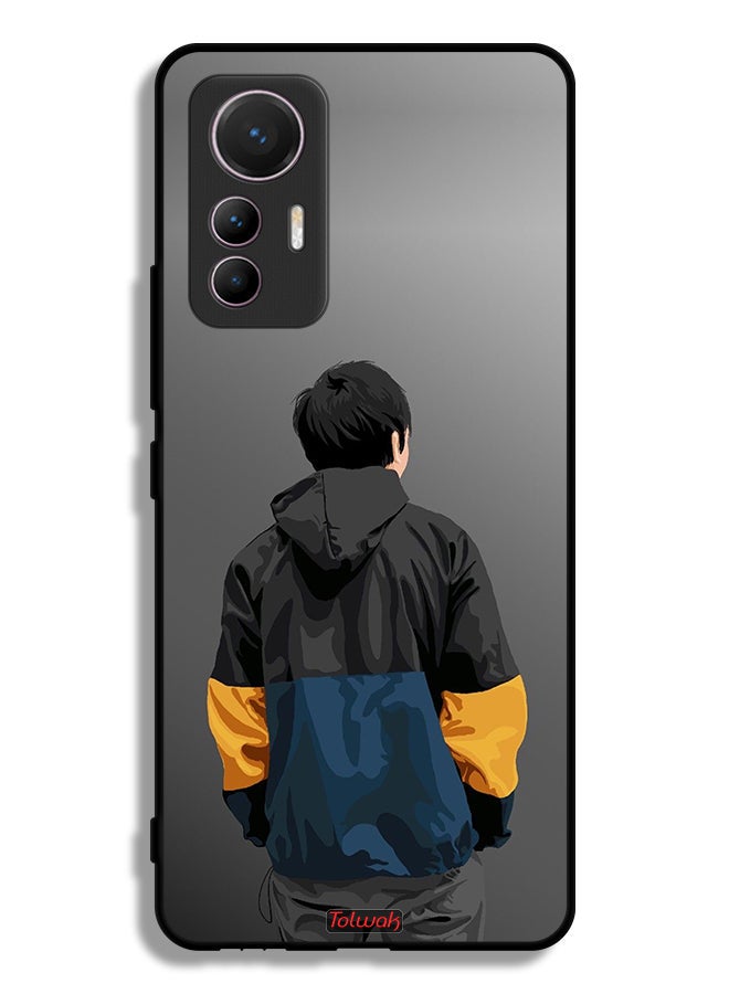 Tolwak Xiaomi 12 Lite Protective Case Cover Boy Portrait Art  - Image 2