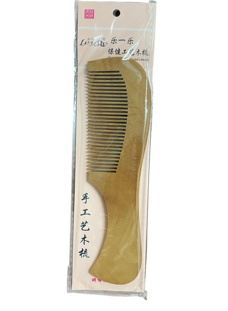 Generic Wooden Anti Static Hair Dressing Comb  - Image 2