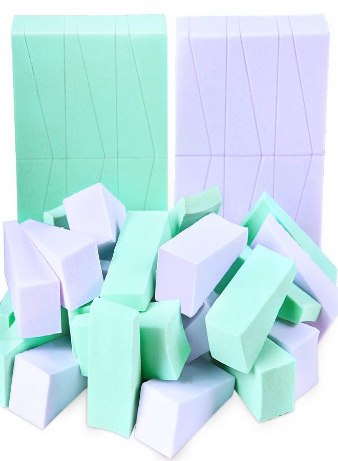 تينيتور إسفنجات مكياج صغيرة من تينيتور، 48 قطعة، إسفنجات تجميلية، إسفنجات تجميلية للاستخدام مرة واحدة، مناسبة لكريم الأساس والكريمات السائلة، خالية من اللاتكس - Image 1