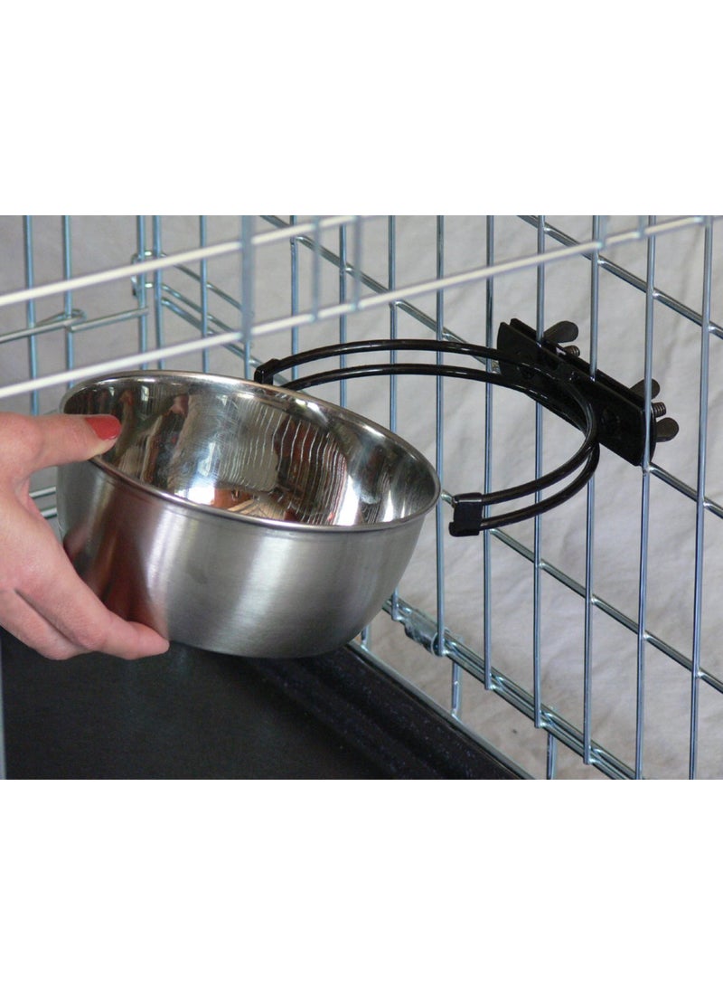 MidWest Homes for Pets Snap’Y Fit  Food And Water Bowl - Image 2
