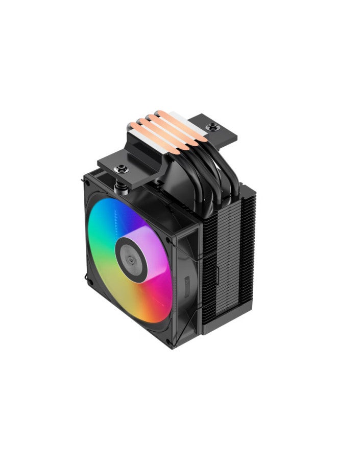 Pccooler Red Sea H4 Argb Black Cpu Air Cooler - Image 3
