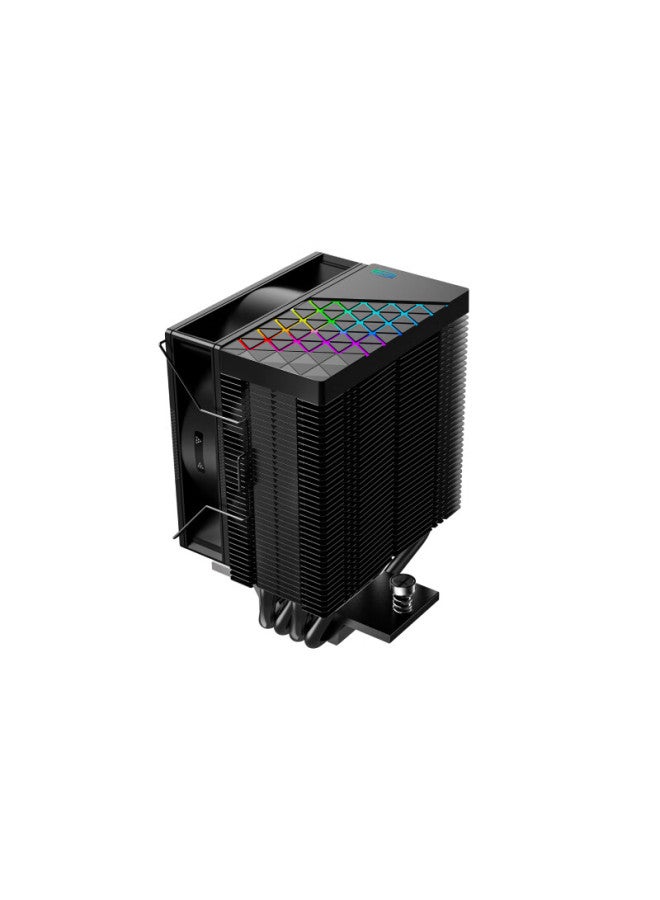 Pccooler Red Sea H4 Argb Black Cpu Air Cooler - Image 5