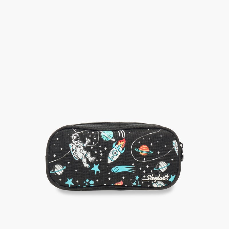 Skylar Glow-in-the-Dark Astronaut Pencil Pouch for Kids - Image 1