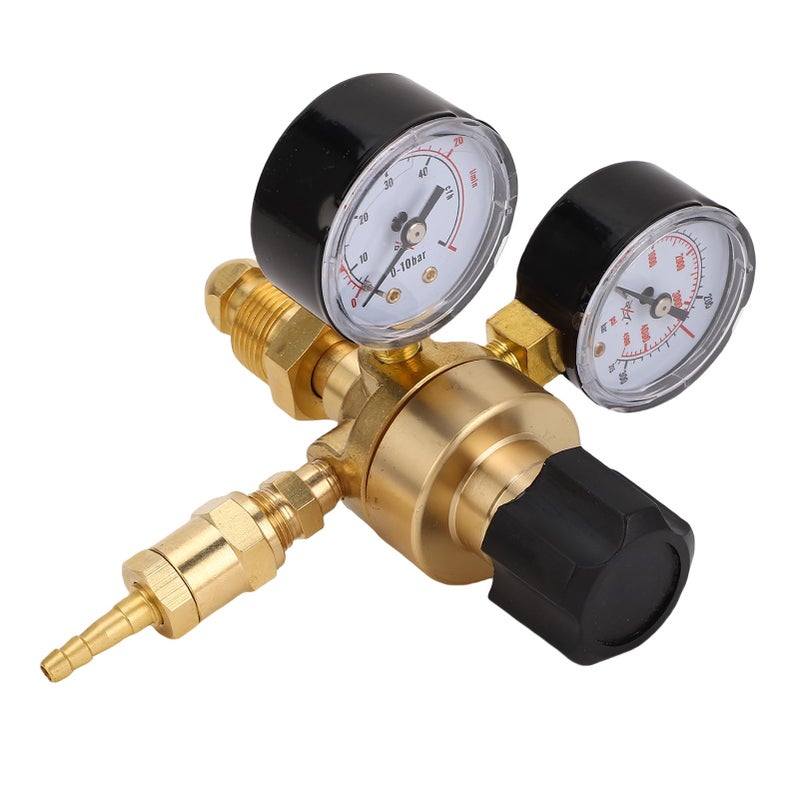 Gas Regulator CGA580 Inlet 0 315BAR Input 0 10BAR Output with 6 6FT Hose for MIG TIG Welding - Image 4