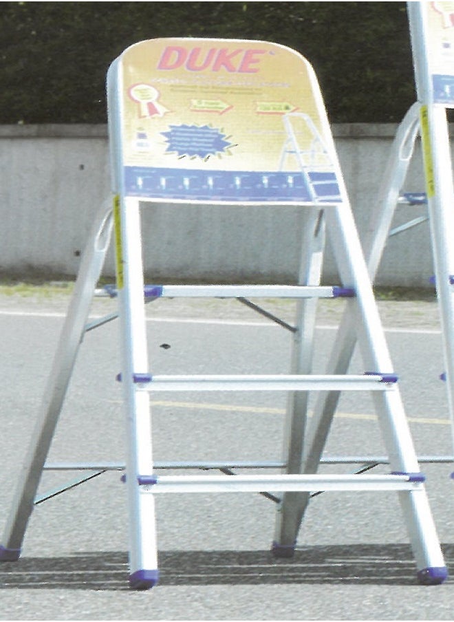 Duke - DUKE ALUMINIUM LADDERS LIGHT DUTY 3 STEPS - Image 1