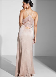 Chi-Chi London Trey Lace Back Dress  - Image 2