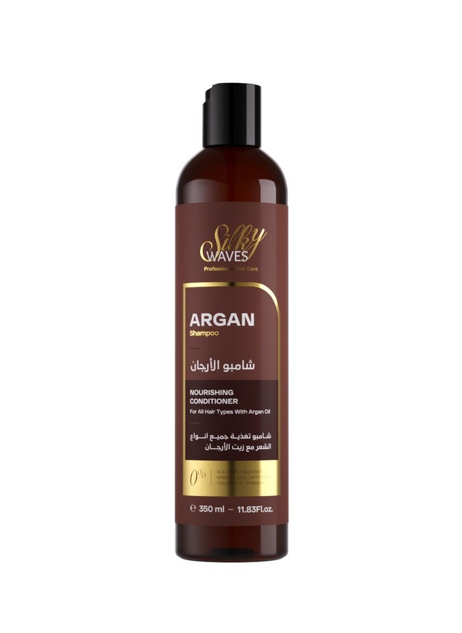 DERAAH Deraah Silky Waves Argan shampoo 350 ml  - Image 1