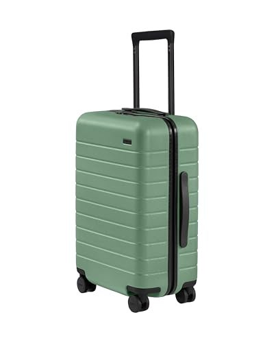 Away CarryOn Luggage 22Inch Lightweight Hardside Suitcase with 360 Spinner Wheels Interior Compression System TSAApproved Lock Sea Green - Image 1