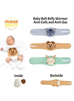Sevi Bebe Baby Belly Warmer Belt to Relieve Colic and Gas  - Image 5