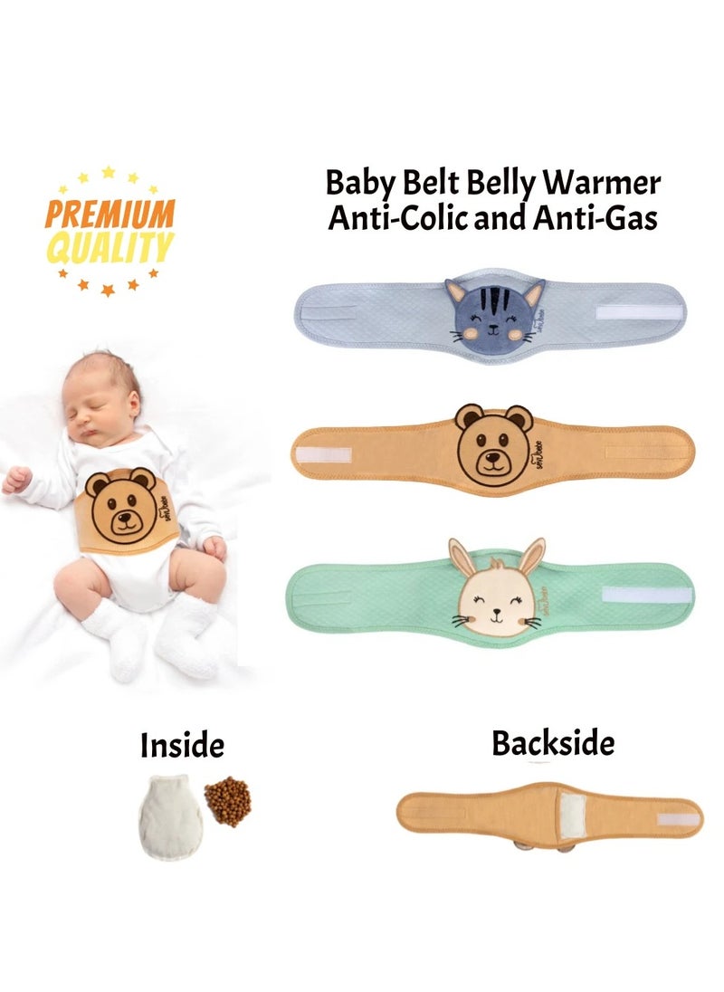 Sevi Bebe Baby Belly Warmer Belt to Relieve Colic and Gas  - Image 5