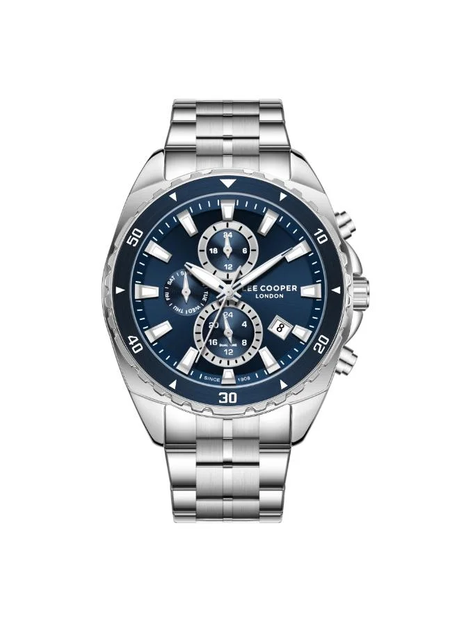 لي كوبر Men's Metal Multi Function Watch LC08217.390 - 44 mm