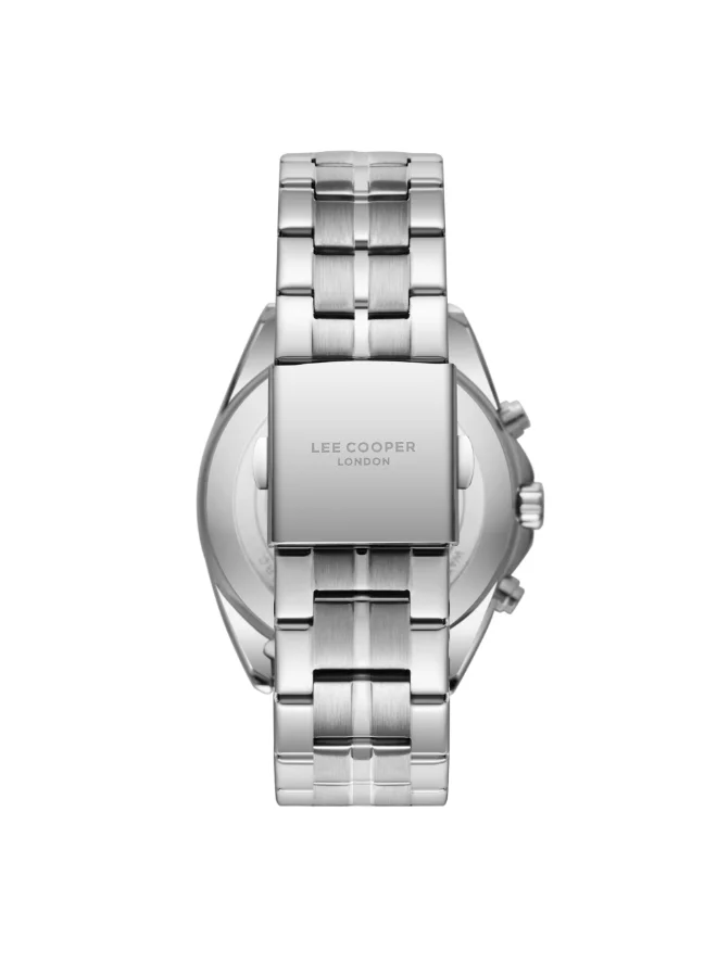 Lee Cooper Dark Blue Men's Metal Multi Function Watch LC08217.390 - 44 mm for Men | Best Price UAE