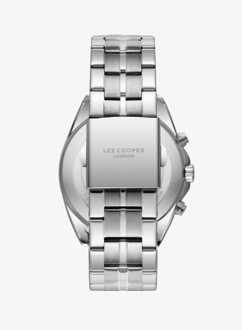 Lee Cooper Dark Blue Men's Metal Multi Function Watch LC08217.390 - 44 mm for Men | Best Price UAE