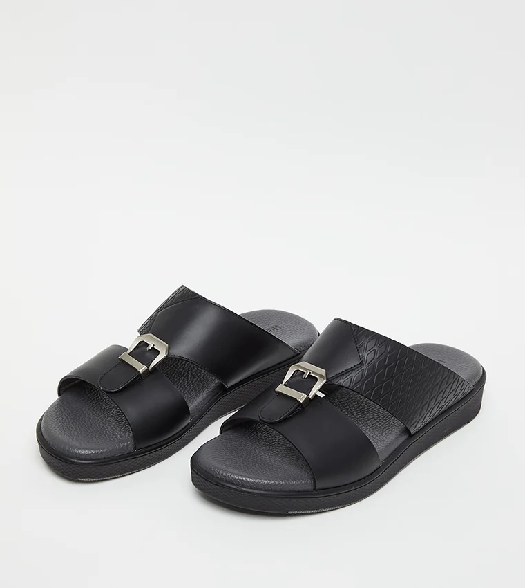 Hush Puppies  Hush Puppies Men's Black Sandals for Men | Best Price UAE