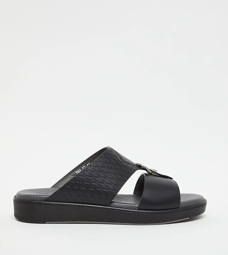 Hush Puppies Men's Black Sandals