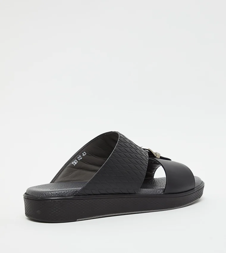 Hush Puppies  Hush Puppies Men's Black Sandals for Men | Best Price UAE