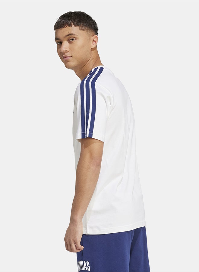 Adidas Collegiate Script Graphic T-Shirt - Image 2