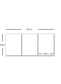 لوحة جدارية فنية لتزين الحائط بتصميم تجريدي ثلاث قطع مقاس 120X60سم - pzsku/Z303D6F5384AE5428D726Z/45/_/1695557025/d9ba325d-e162-4b41-abfa-a6ddb7701af4
