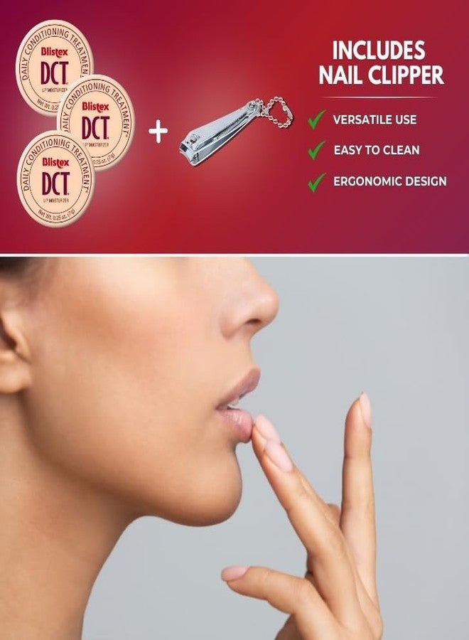 GROVE Daily Conditioning Lip Treatment Balm 0.25 oz Bundle with Nail Clipper - Moisturizing Lip Balm for Dry, Chapped Lips - Daily Lip Conditioner - (4 Items - Image 4