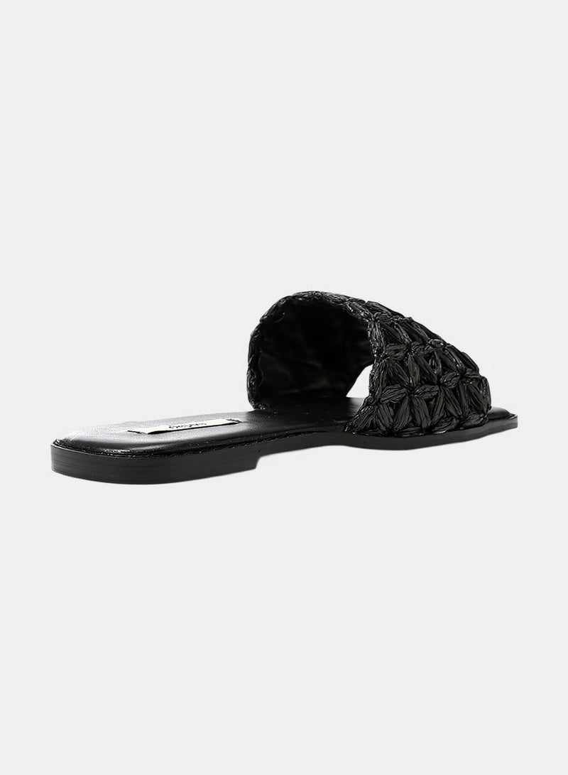 Dejavu Shoes FAN-DJTX-003  Artisanal Woven Slide For Women - Image 3