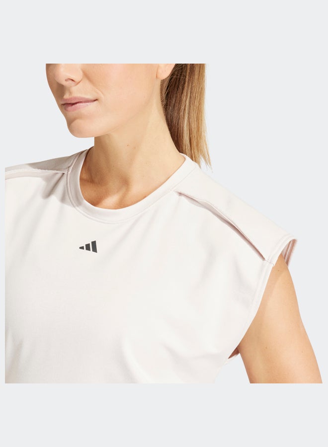 Adidas Power AEROREADY Crop Sleeveless Tee  - Image 5