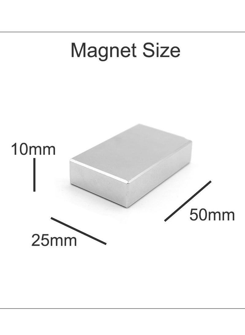 Neodymium Magnet Super Strong Rectangular for Fridge, Office, Home, Refrigerator, Whiteboard, Map, DIY Craft Magnet - Image 3