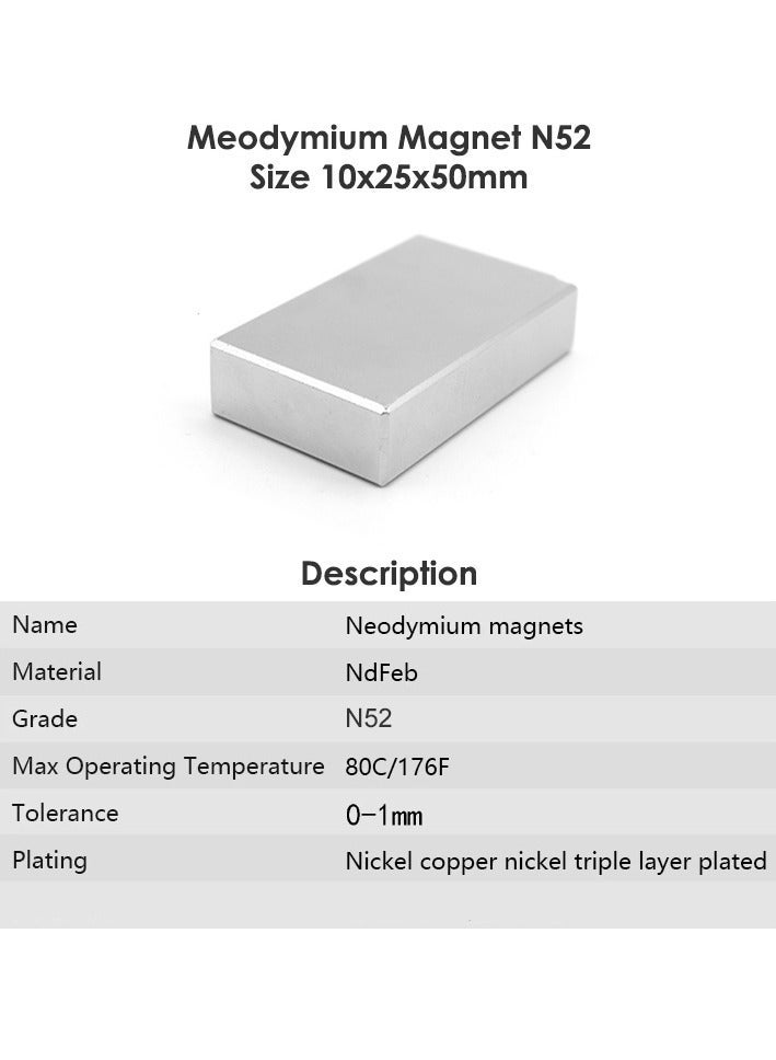 Neodymium Magnet Super Strong Rectangular for Fridge, Office, Home, Refrigerator, Whiteboard, Map, DIY Craft Magnet - Image 5