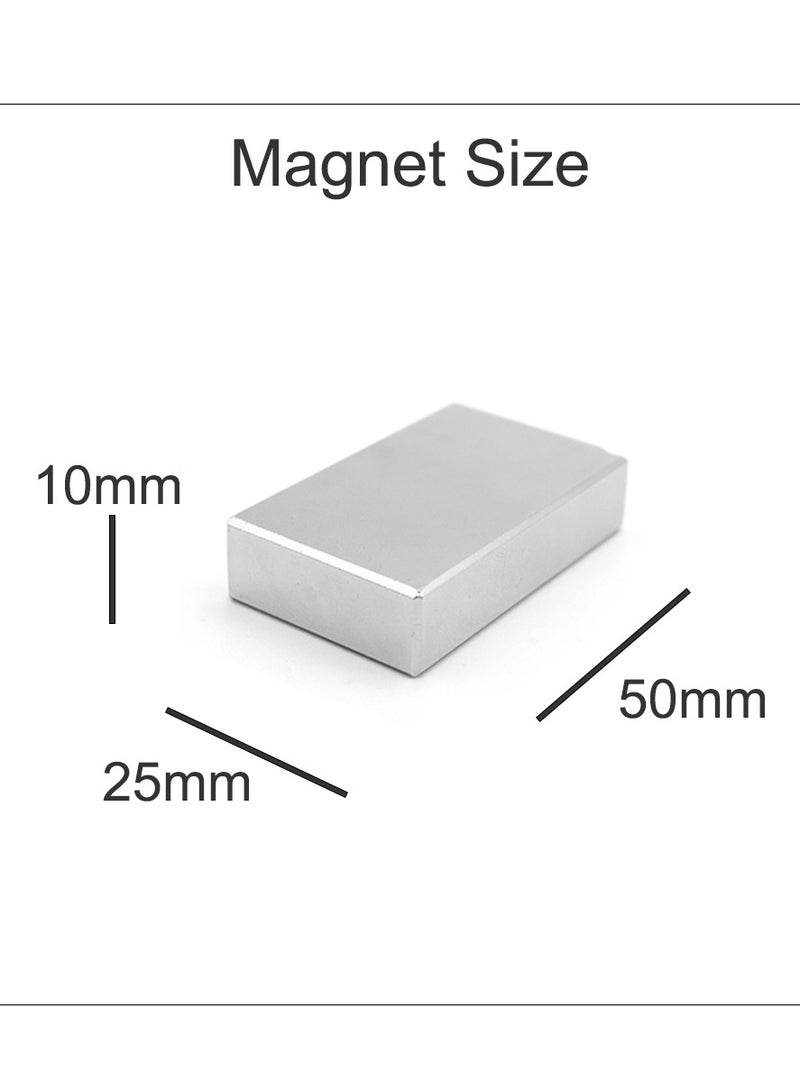 Neodymium Magnet Super Strong Rectangular for Fridge, Office, Home, Refrigerator, Whiteboard, Map, DIY Craft Magnet  - Image 4