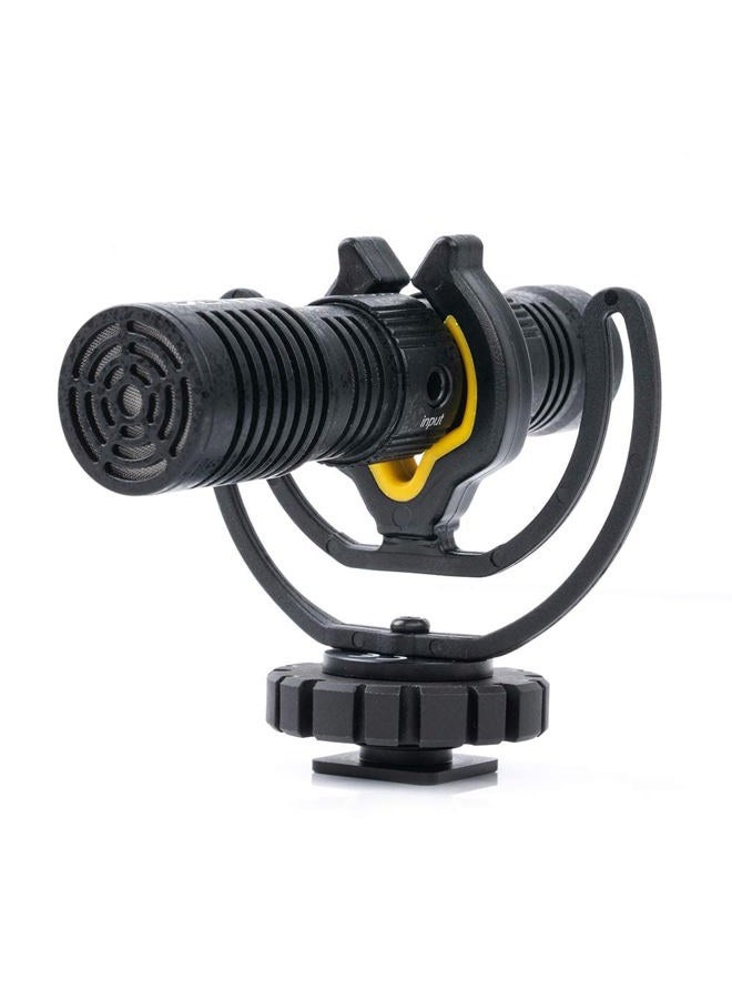 Deity US Stock V-Mic D4 Duo Dual-Capsule Micro Camera-Mount Shotgun Microphone, Dual Mono/Stereo Recording, Plug and Play Mic with Rycote Shockmount for DSLRs, Camcorders, Smartphones - Image 5