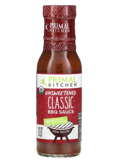 Primal Kitchen Classic BBQ Sauce Unsweetened  8.5 oz (241 g) 