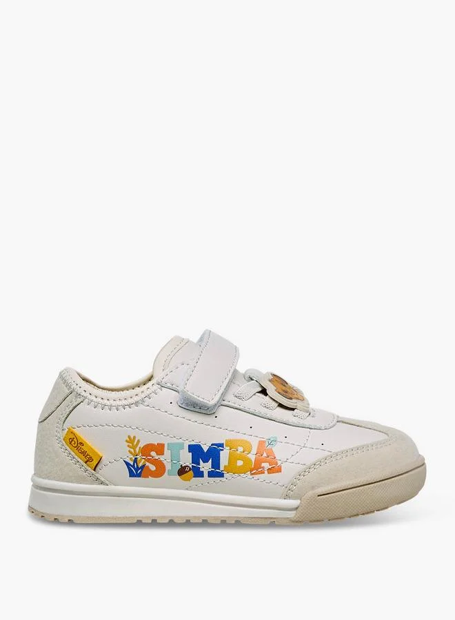 Disney Beige Boys Simba Print Hook & Loop School Sneakers for Men | Best Price UAE