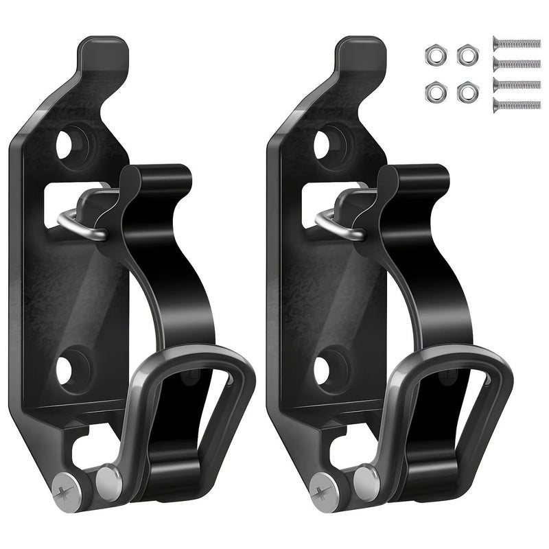 Orange Heavy Duty Quick Release Shovel Brackets With Rubber Clamps For Truck Boat - Image 5