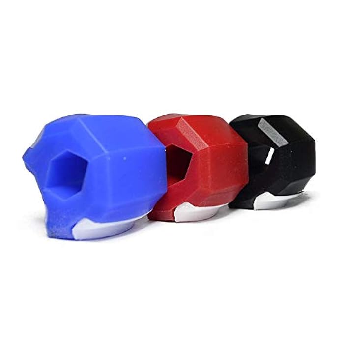 ikayaa Jaw Exerciser Facial Jaw Toner Define Jawline Neck Exercise Ball Jaw Neck Toning Fitness Ball for Face Lift Double Chin Eliminator Slimming - Image 4