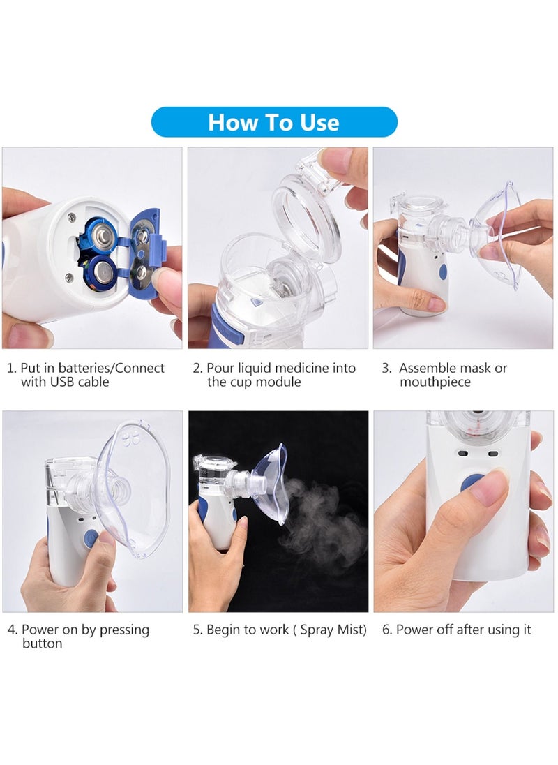 Ultrasonic Inhaler Mesh Nebulizer