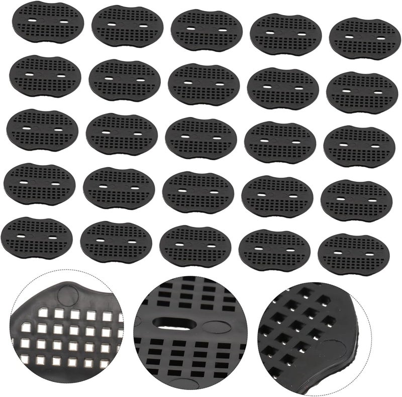 woobles 100pcs Handmade Peg Nails Anchoring Replacement and Tent Black Lawn Artificial Staples U-Shaped Gardening Stake Parts Stakes Pads Spikes- U- Kit Shop Nail Spike Fabric Pegs - Image 3