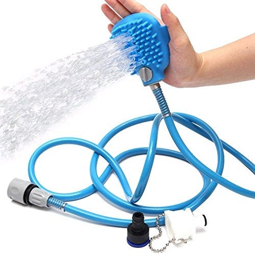 Maharsh Comfortable Pet Bathing Tool Massager Shower Cleaning Washing Sprayers Dog Brush - Image 1
