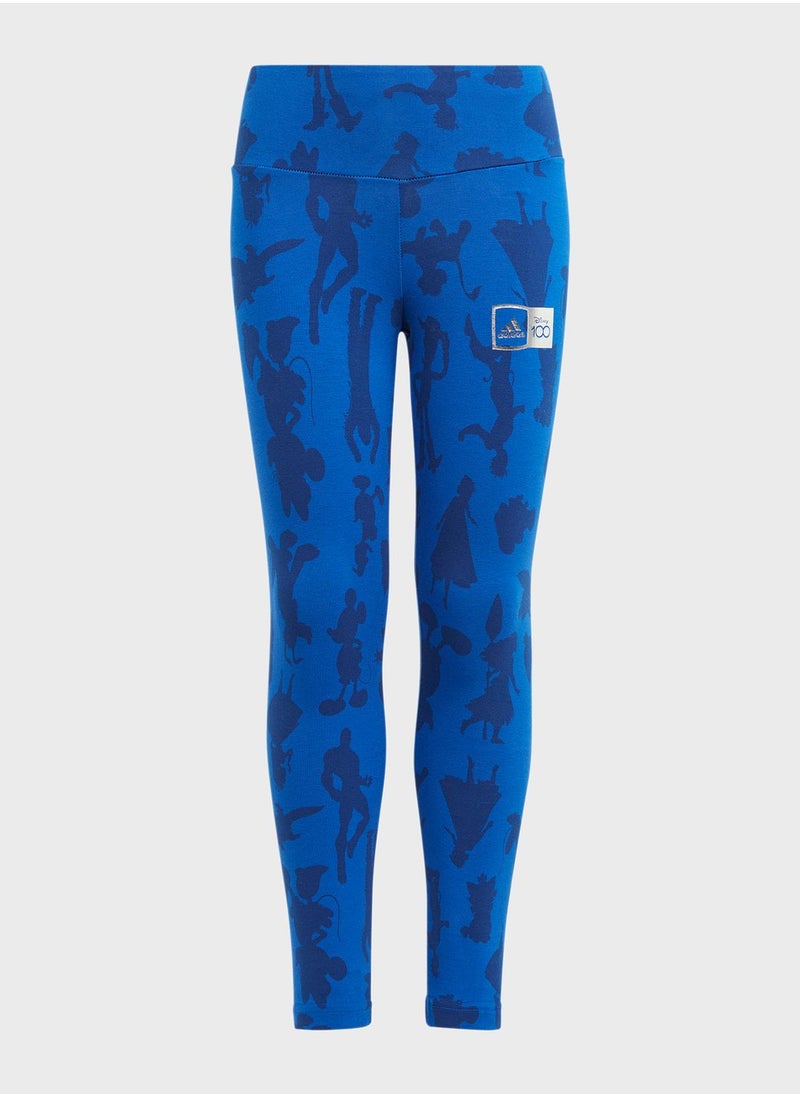 Adidas Little Kids Disney100 Leggings  - Image 1